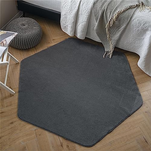 Divas World Grauer Sechseckiger Übertopf Mit Solarleuchte – Für Pflanzen, Outdoor-Deko