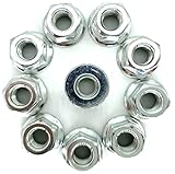 MHYYT Replacement Husqvarna Chainsaw nut Echo bar nut - New 10 Pack Chain Saw Nuts Fits Husqvarna Jonsered Partner Replaces OEM 503220001 Chainsaw Parts and Accessories