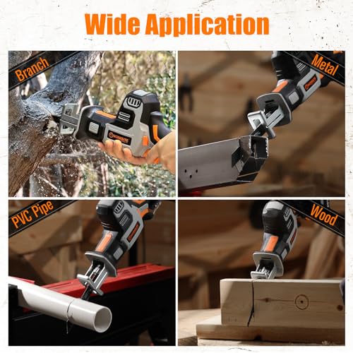 Worksite Brushless Reciprocating Saw thumb #6
