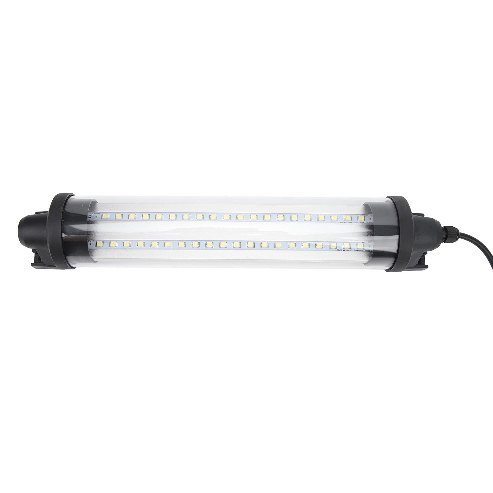 Garosa Luce da Lavoro LED a Macchina 2400lm 6000K IP67 Impermeabile a Prova di Polvere con Manopola Regolabile 360° e Batteria di Emergenza per Officina CNC Garage