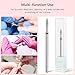 Rolybag Cuticle Nail Drill Bits Flame Shape Cuticle Drill Bit for Nail Diamond Drill Bit 3/32” Professional Safety Cuticle Clean Drill for Electric Remove Cuticle Dead Skin Manicure Tools (Fine)