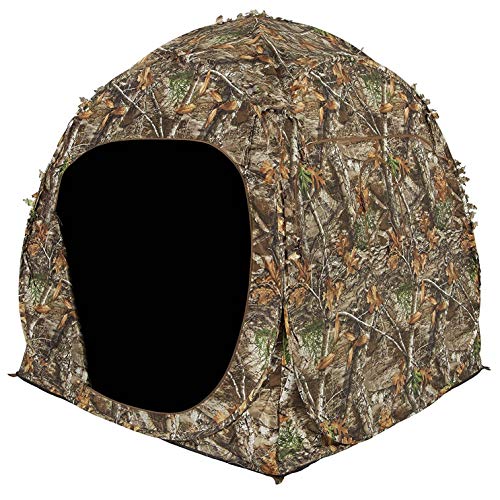 Ameristep Doghouse Ground Blind Hundehütte Bodenrollo, Realtree Edge, Einheitsgröße