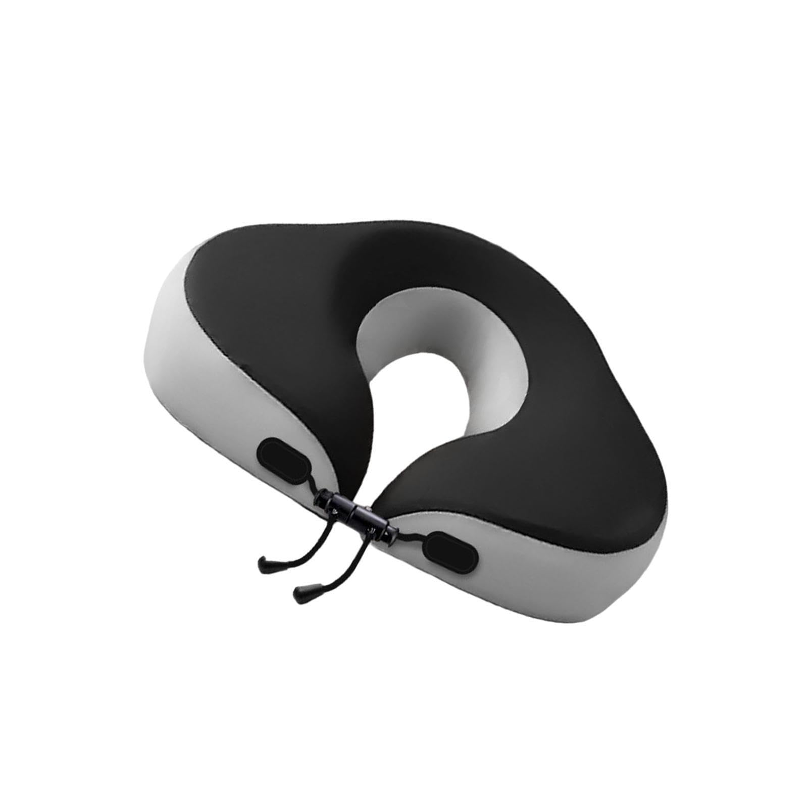 LIXSAZSE Face Down Pillow Relaxing Ergonomics Adjustable Support Comfortable Home Salon Massage Pillow With Adjustable for Buckle Home Massage For Prone Face, Light Grey, 30 x25 cm