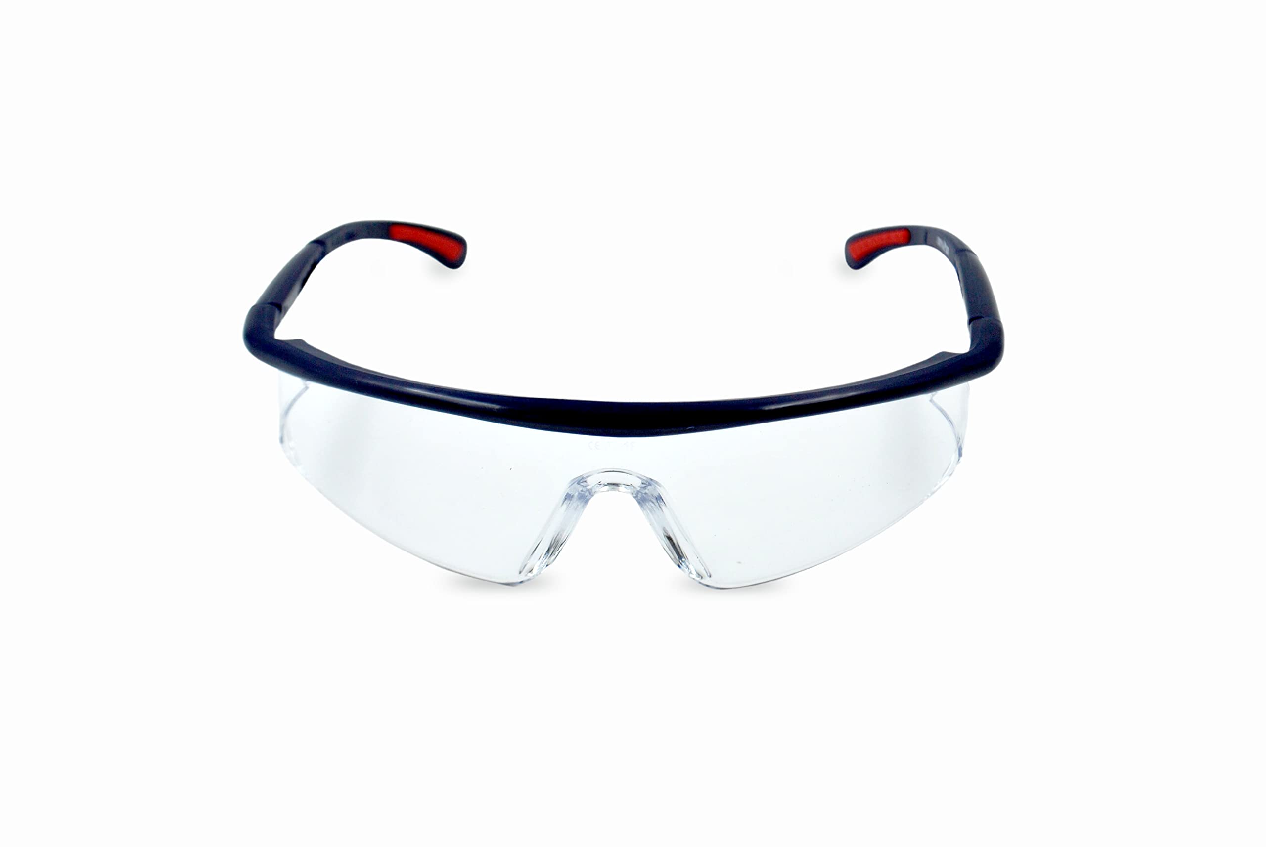 SAVIOUR PERFORMING PPE Safety Eyewear, Adjustable Arms, Clear Protective Polycarbonate Glasses for Work