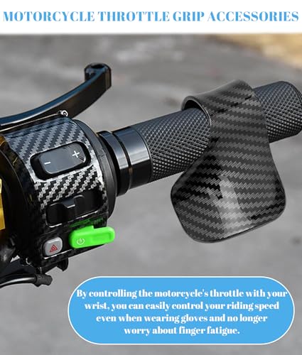Image of 3-Piece Cruise Control for Bike, Motorcycle Cruise Control, Motorcycle Throttle Assist, Motorcycle Throttle Control Set with Easy Installation and Secure Locking Mechanism