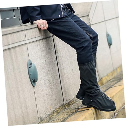 Cubiertas impermeables para botas Mipcase para hombre y mujer, protector de calzado reutilizable para actividades al aire libre miniatura 6