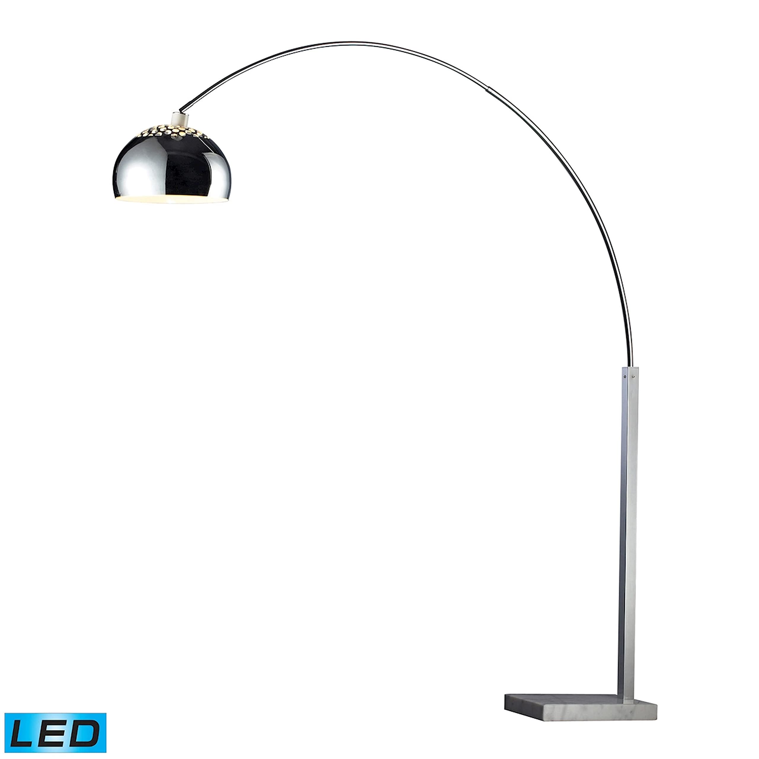 Elk Home D1428-LED Penbrook 70'' High 1-Light Floor Lamp - Polished Nickel
