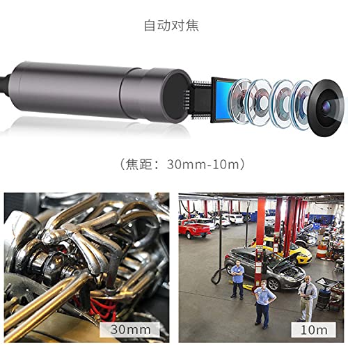 Kamera endoskopowa, 14.5mm Endoskop Inspekcja Rury Automotive 50 0W HD. Autofonus Three-In-One Telefon komórkowy