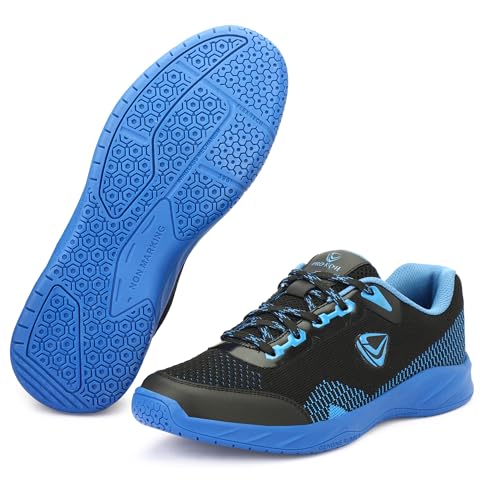 Image of PRO KVH Court Flyer 2.0 Non-Marking Badminton Shoes | Indoor Court Shoes for Badminton & Indoor Sports | Lightweight, Breathable, Cushioned, Durable & Comfortable Make regenrate This Product titel