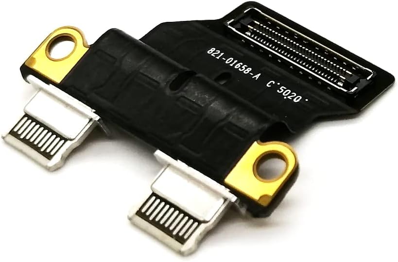 New Type-C USB-C DC Power Jack I/O Board Flex Cable Replacement for MacBook Air 13" A1932 A2179 A2337 2018 2019 2020 Year 821-01658-A 923-02813