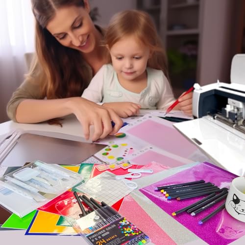Cutaswish C-AC-001 The Ultimate Accessories Bundle For Cricut Makers And All Explore Air-80Pcs Perfect Tools And Accessories Kit As Gifts,Instantly Create Amazing Crafting Projects thumb #5