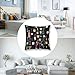 Wine Glass and Wine Bottle Throw Pillow Covers Short Plush Square Pillow Cover for Cushion Sofa Pillow Cover 18 