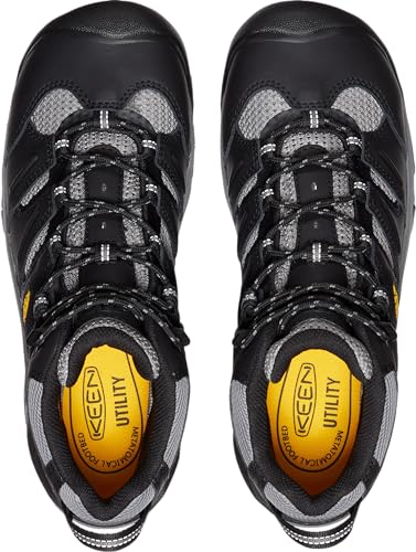 Image of KEEN Utility Men's Lansing Mid Height Steel Toe Waterproof Work Boots