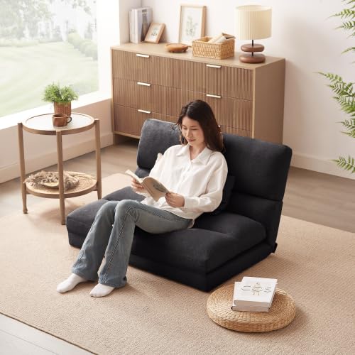 Amazon｜折りたたみ ソファベッド 座椅子 幅103cm 2人掛け ソファ