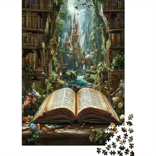 Mondo Libro Fantasy 1000 Pezzi Adulti Puzzle Adulti Intrattenimento Decorazione Da Parete Difficili Impossibili 38x26cm/1000pcs