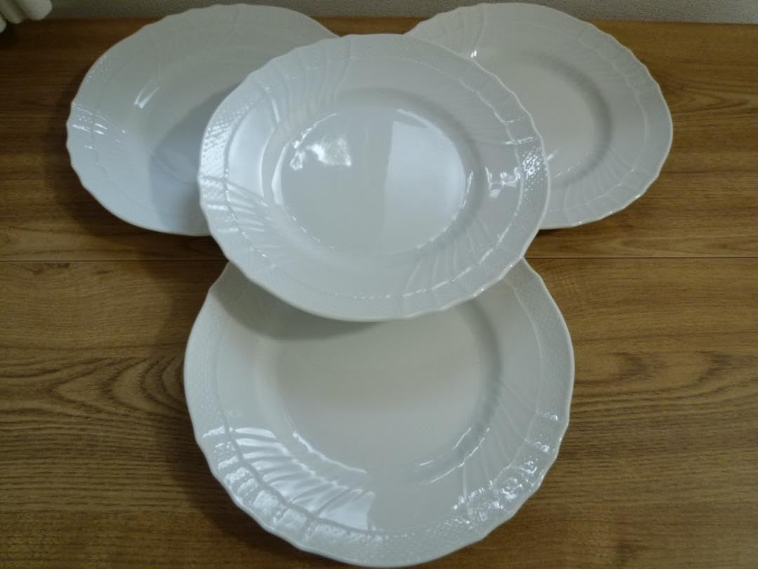 リチャードジノリ ベッキオホワイト スーププレート23.5cm 4枚セット リチャードジノリ ベッキオホワイト スーププレート23.5cm 4枚セット