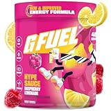 G Fuel Hype Sauce 2.0 Energy Drink Powder, Pre Workout Caffeine Mix for Gaming, Sugar Free Focus Amino,...