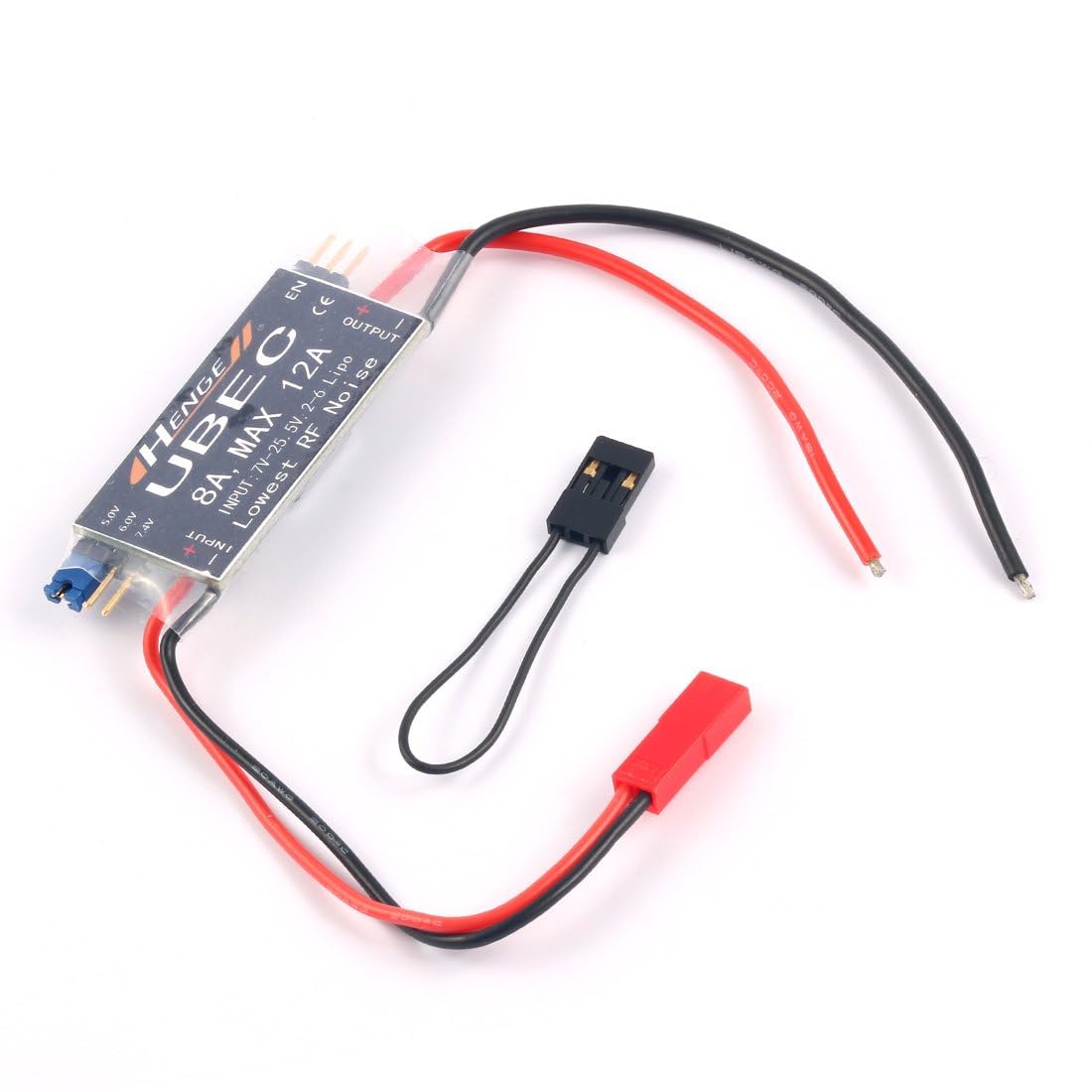 8A Uscita UBEC 5 V / 6 V 8 A Max 12A Inport 7V-25.5V 2-6S Lipo / 6-16 Celle modalità Interruttore di Ingresso Ni-MH BEC per RC Helicopter