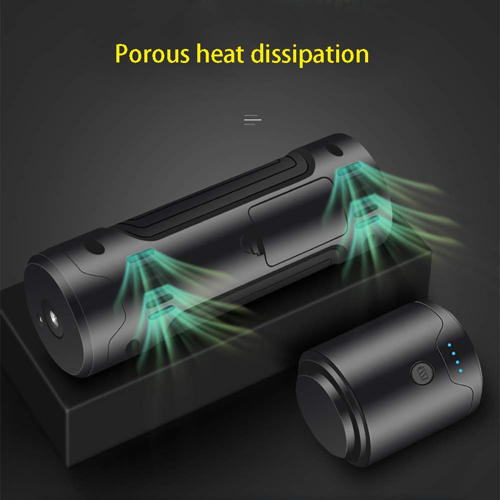 Ręczny przenośny kompresor powietrza, awaryjny bezprzewodowy inflator opon samochodowych, 1000mAh 150PSI 12V do piłki, roweru i opony samochodowej