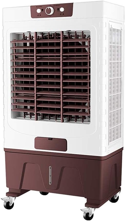 Air Cooler for Home Office Air Conditioner Portable Compact Air Circulator Mobile Cooling Fan Space Air Cooler Super Quiet Evaporative Coolers 3 Speed Setting Air Conditioner Energy Efficie