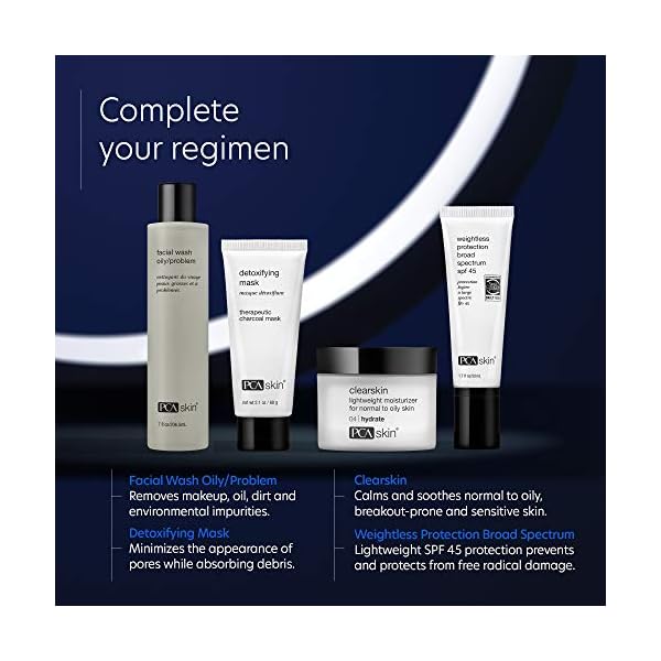 PCA SKIN Hydrating Face Wash for Oily Skin, Gentle Face Cleanser, Minimizes Breakouts, 7 fl oz Bottle