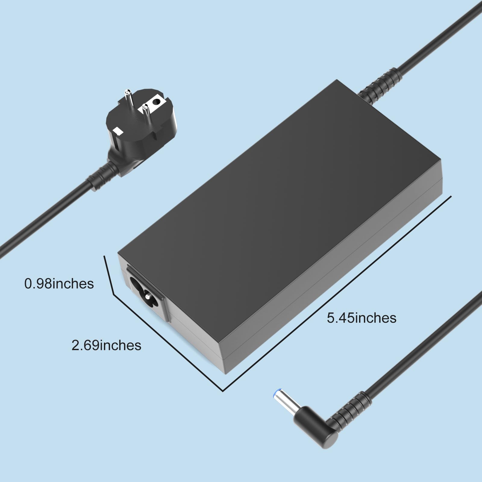 Ładowarka 120W do stacji dokującej HP USB-C G5 Uniwersalna stacja dokująca G2 5TW13AA 5TW10UT 5TW10AA#ABB 5TW10UT#ABA Envy Series 15 17 Omen 15-5000 5100 5200 710415-000 1 x L41 856-001 Adapter do