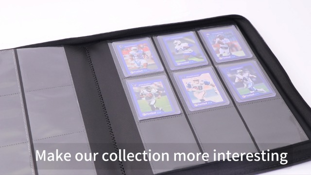 Amazon.com: KAGSWAMO Toploader Binder, Holds 324 Toploaders