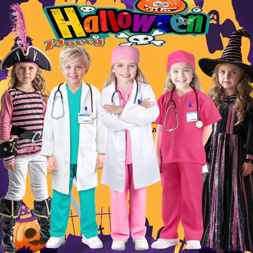Disfraz de doctor para niños 7-8 años miniatura 7
