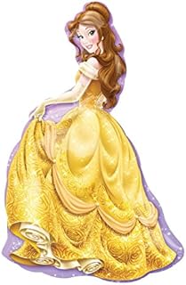 Amscan Anagram 2847301 - Disney Princess Belle Foil SuperShape Balloon - 39 Inch