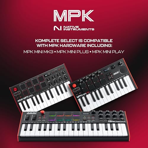image for Akai Professional MPK Mini Plus - USB MIDI Keyboard Controller with 37