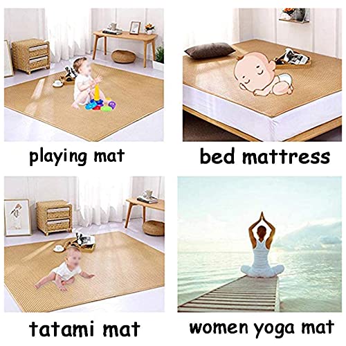 HSYFdy Tappeto in Naturale per Camera da Letto e