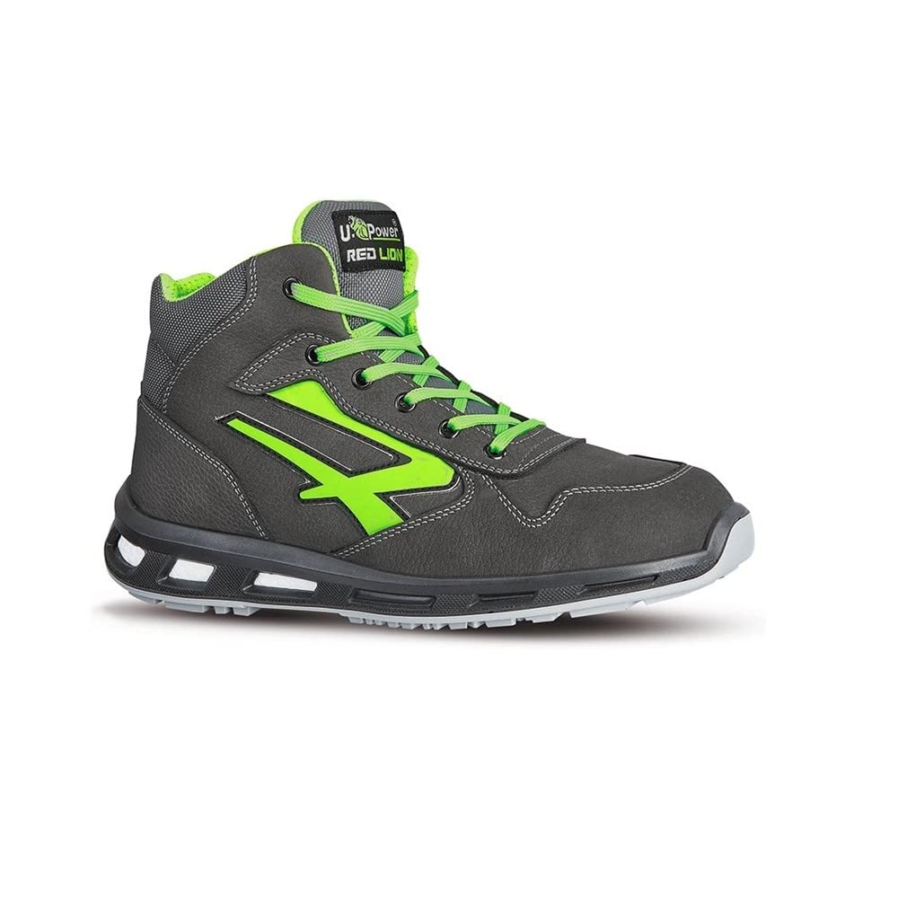 SCARPE ANTINFORTUNISTICA 'HUMMER' N. 43-​1064232 - Tomaia in pelle nabuk naturale, soffietto in nylon imbottito