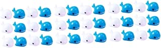 Abaodam 195piezas Figuritas De De y para Decoración del Color Blanco y Azul para Terrario y Paisajismo