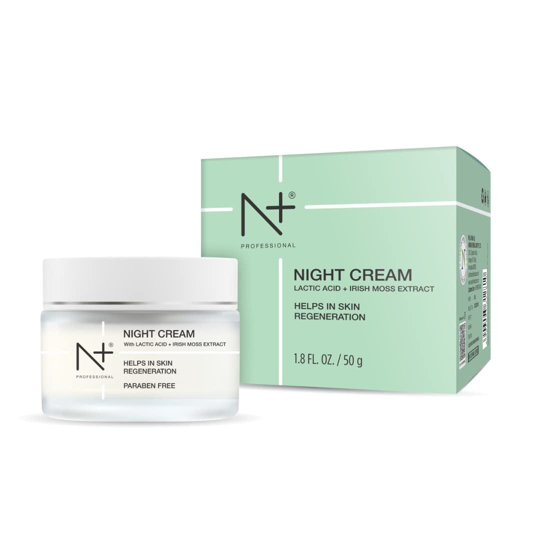 Professional Night Cream, With Lactic Acid and Irish Moss Extract 50G