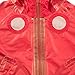 Splashy Waterproof Children's Rain Coat (11/12, Red)