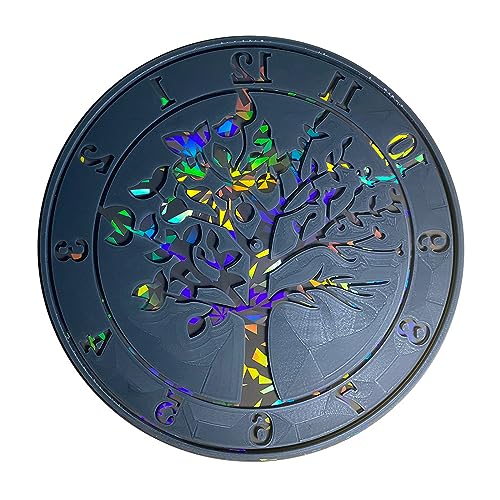 DRAGONRUN Clock Silicone Mold Resin Clock Ornament Mold Clock Silicone Molds Home Decors