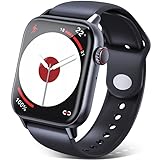 スマートウォッチ 【1.95インチ超大画面 ＆ 10日間連続使用】 Android対応＆Iphone対応 Bluetooth5.3 通話機能 音楽再生 多種類データ測定 110種類の運動モード 着信通知 IP68防水 ランニングウォッチ SMS/Twitter/Line通知 男女兼用 Smart Watch プレゼント バンド幅20mm ベルト交換可能 (ダーク)