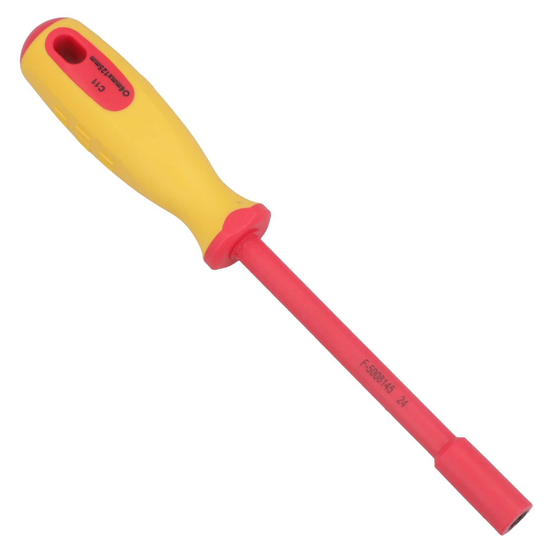 AB Tools 6mm Metric Vde Insulated Nut Driver Spinner Socket For Hybrid Electric Vehicles from B&Q