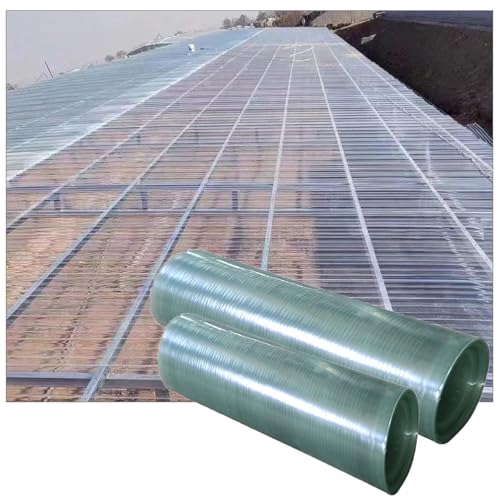 Láminas Para Techos,Placas De Policarbonato,Placas Para Invernaderos,Plancha De Fibra De Vidrio Para Toldo Marcos Fríos Jardín,Láminas De Policarbonato Para Tejados Anti-uv,WxL-1x3m/3.3*9.8ft