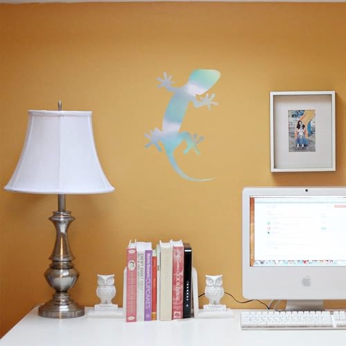 Miniatura 5 de Gecko Lizard Animal (holograma) (juego de 2) calcomanías de vinilo impermeables de alta calidad para teléfono portátil, accesorio de teléfono,