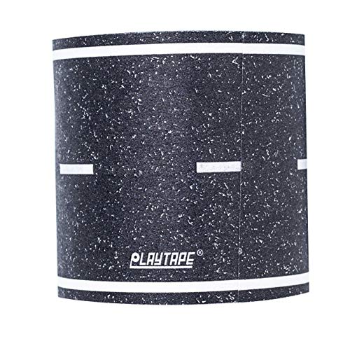 InRoad Toys PlayTape Black Road Sticker Roll for Cars and Train Sets, 15 Feet - 1 Pack