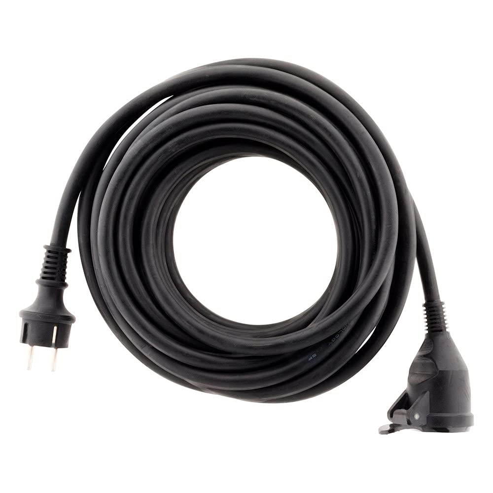 Zenitech Prolongateur Chantier HO7RN-F 16A 3G2,5mm² 10m Noir