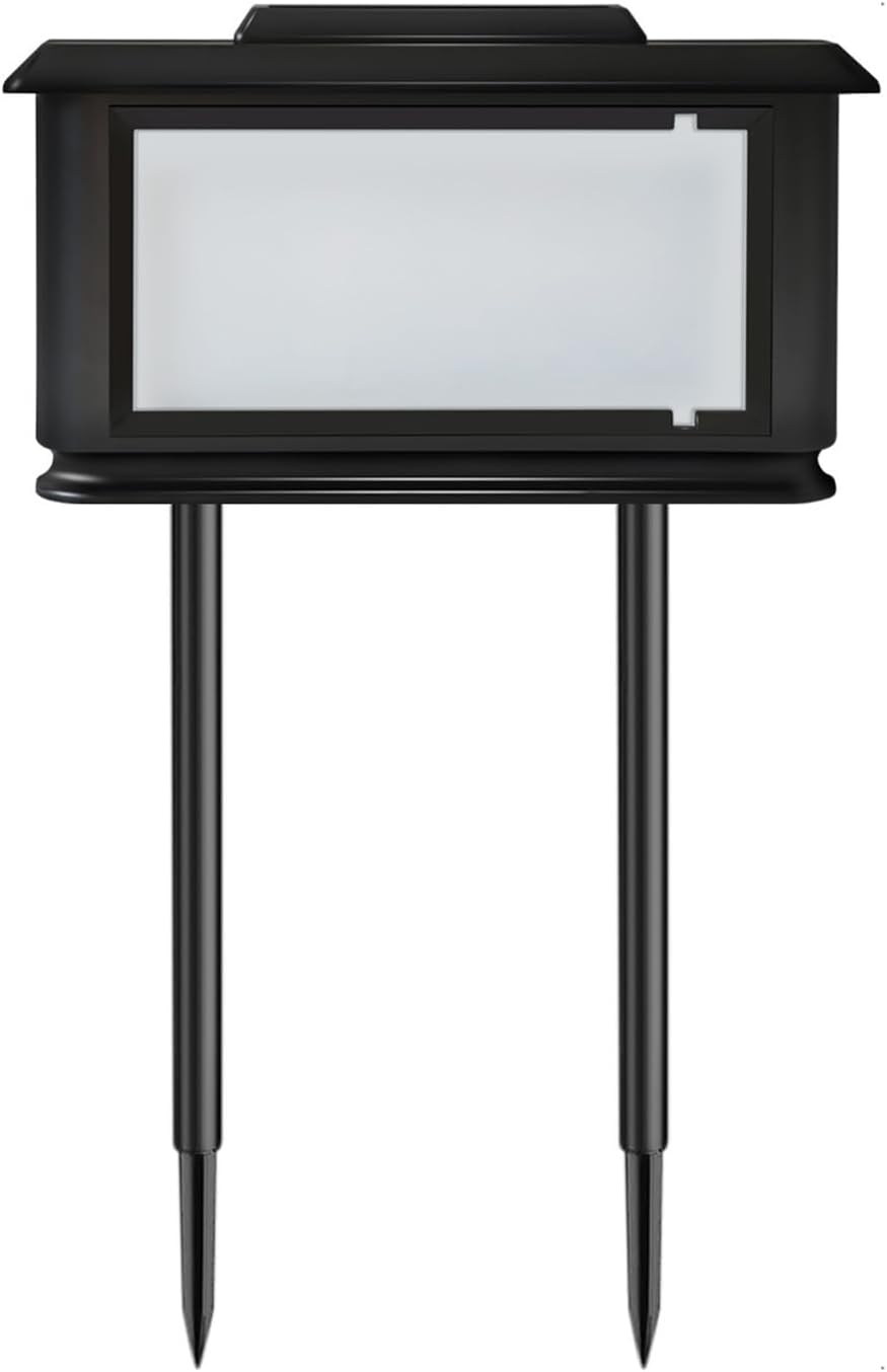 LED Illuminated House Numbers,Outdoor Solar Address Plaque with Smart Light Control and Waterproof Number Stickers, Suitable for Homes and Garages