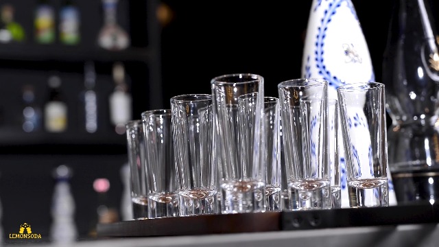 Amazon.com | LEMONSODA Clear Shot Glass Set- (2oz) Crystal Shot