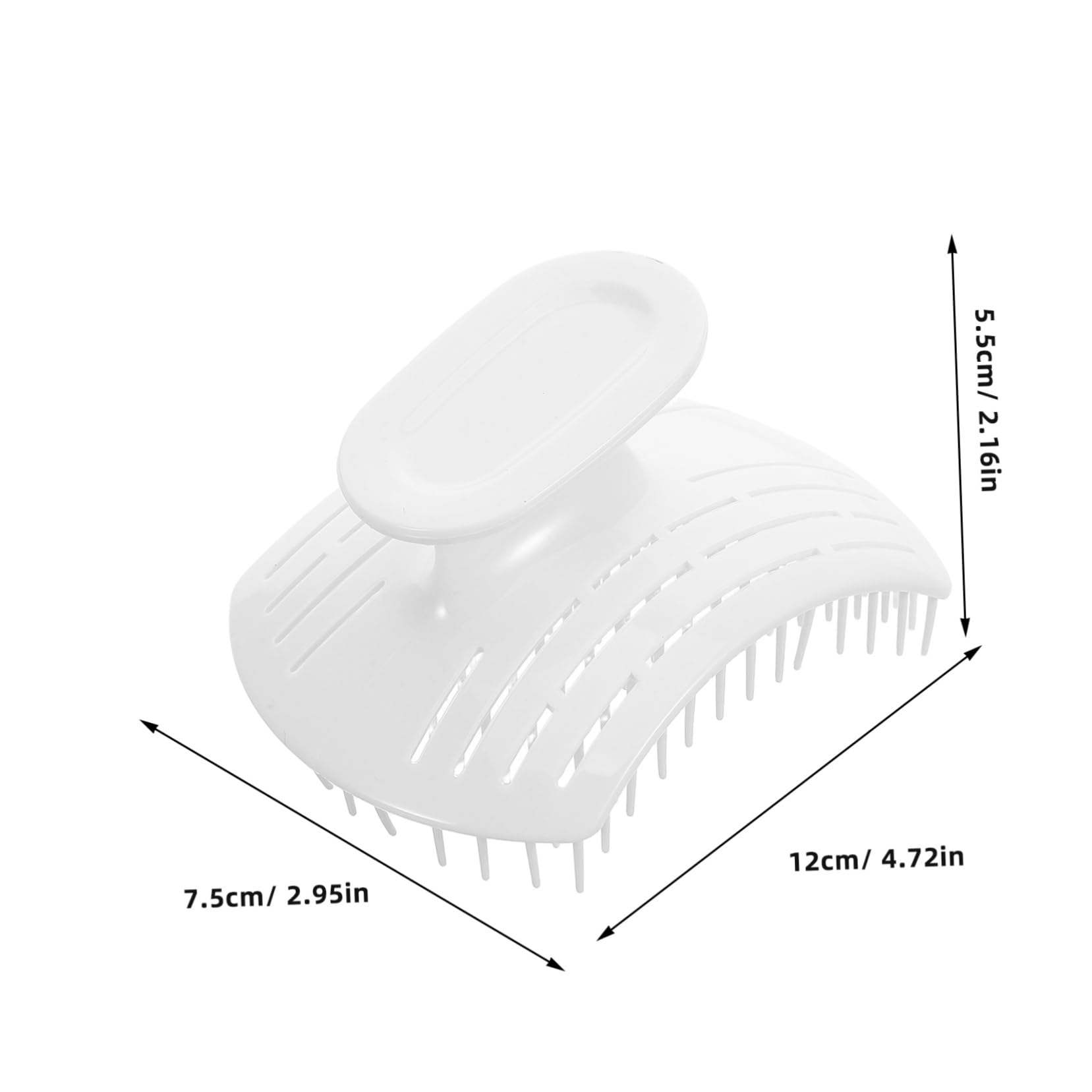 TOVINANNA Scalp Exfoliator Brush Hair Scalp Massager Tool Shower Shampoo Brush Soft Bristles Dandruff Removal Itching Relief for Wet/Dry Hair