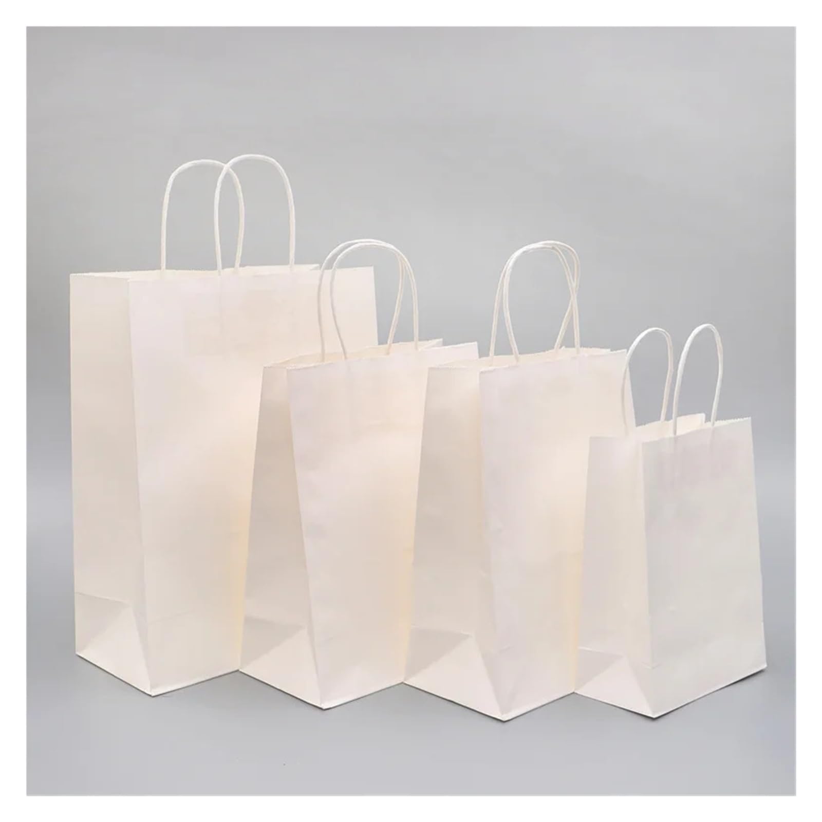 Bolsa Regalo 10/25/50 Unids/lote Bolsa De Papel Con Asas
