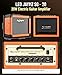 Leo Jaymz SG-20 20W Electric Guitar Amplifier with Handle - Clean and Distortion Channel - 3 Band Equalization and Phones Line Input - Recording Studio, Practice Room, Small Courtyard