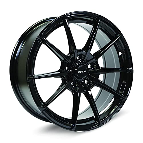 RTX SL01 Gloss Black 18x8 Custom Wheel