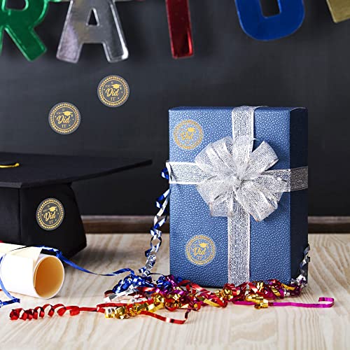Lucleag 360 Pcs You Did It Graduation Envelope Seals Stickers, Glitter Gold Clear Self Adhesive Graduation Envelope Stickers For Class Of 2023 Graduation Party Gifts Present Decorations #TOP6