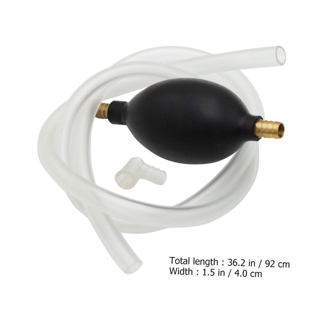 BEBEMOKO 1 Set Tea Tray Drain Hose -absorbing Balls for Tea Table Drain Accessory Metal Plastic 90cm Length